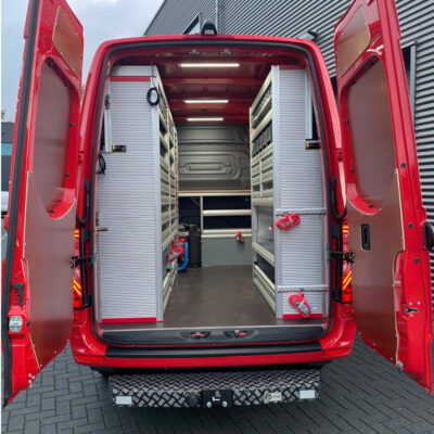 Kasten bedrijfswageninrichting