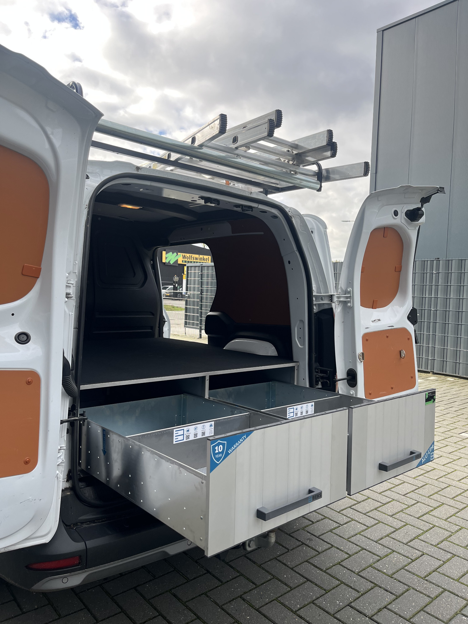 Renault Kangoo Bedrijfswageninrichting